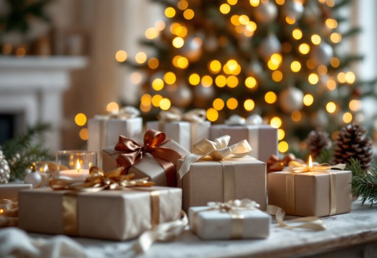 Regali natalizi unici per celebrare il Natale in città
