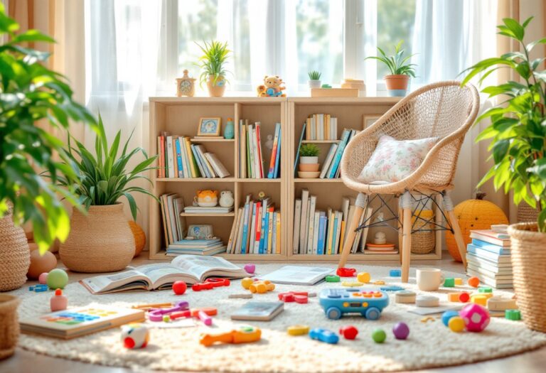 Bambini che leggono e ascoltano musica insieme