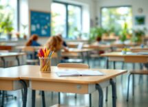 Bambini che apprendono nella Scuola Montessori a Lamezia Terme