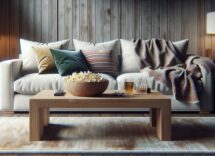 Famiglie che guardano Netflix insieme in un ambiente accogliente