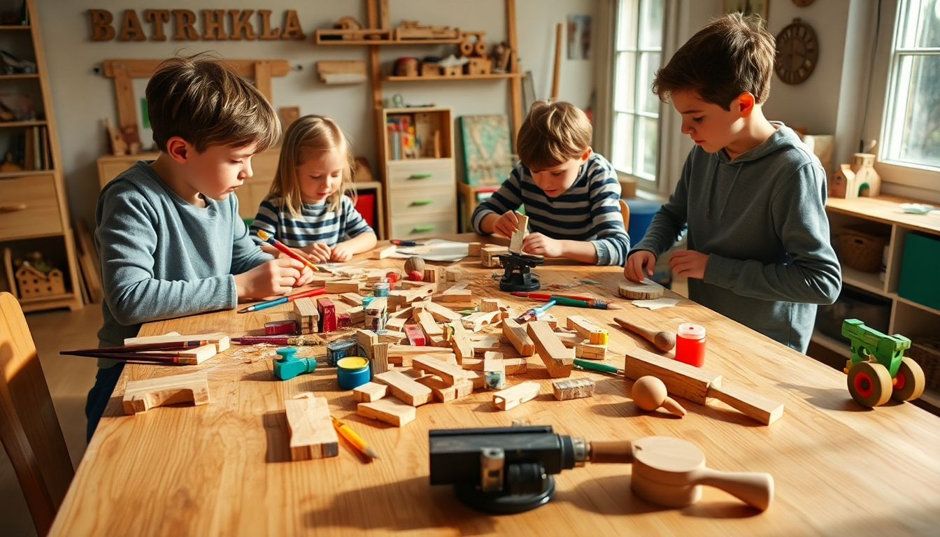 giocattoli in legno fai da te idee creative per divertirsi con i bambini 1745694741