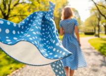 il vestito a pois un classico senza tempo per le mamme 1747554189