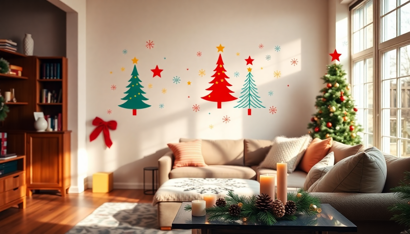 adesivi murali larte di decorare per natale python 1755606685