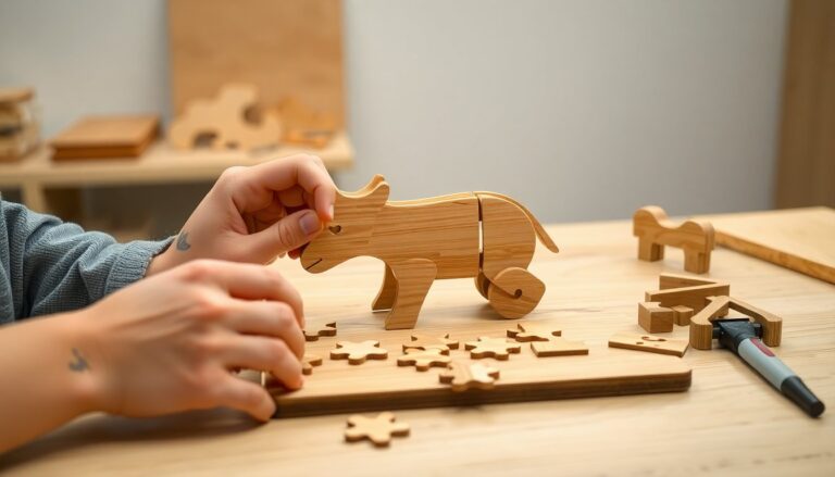 puzzle in legno 3d per bambini apprendimento stem e personalizzazione 1774924517