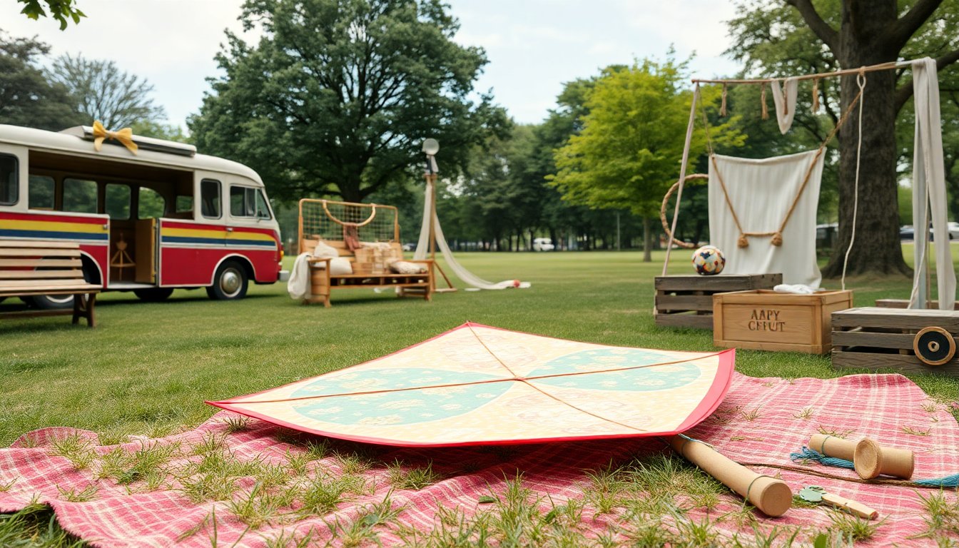 Attività per bambini: ludobus, laboratorio di aquiloni e circo all'aperto
