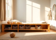 Come organizzare la cameretta Montessori per favorire l'autonomia