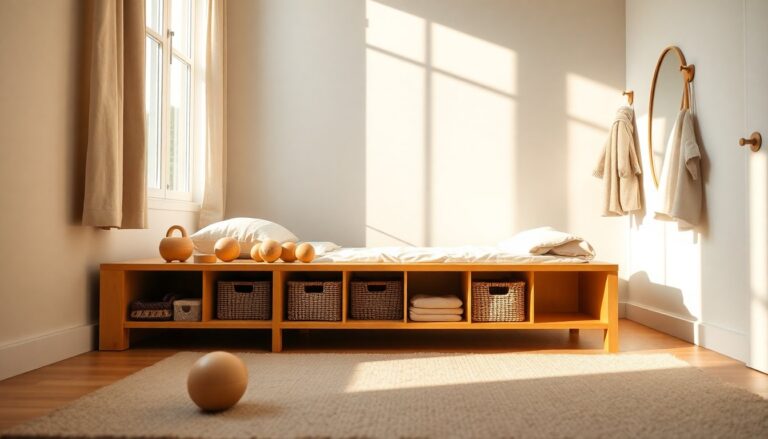 Come organizzare la cameretta Montessori per favorire l'autonomia