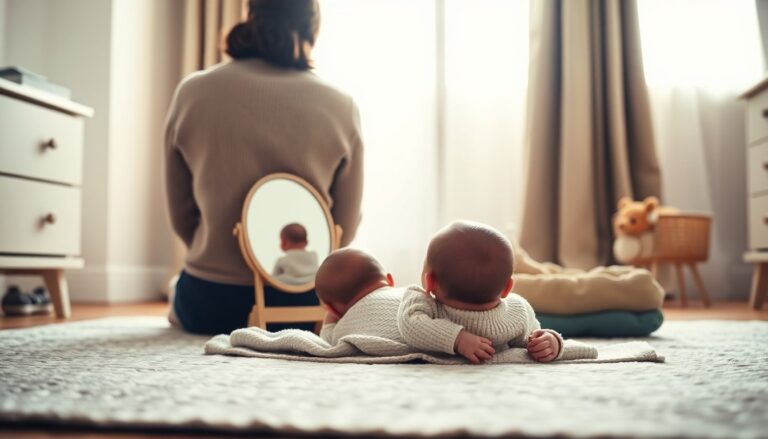 Specchio e bambino: quando inizia il riconoscimento di sé e perché è importante