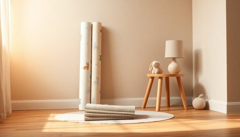 Decorare la cameretta con carta da parati per bambini